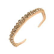 18ct Rose Gold Octopus Tentacle Torc Bangle, B1150