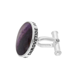 Sterling Silver Blue John Limited Edition Shrovetide Cufflinks