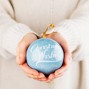 Christmas Wishes Nutcracker Gift Presentation Bauble, BBL3