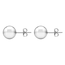 Sterling Silver 8mm Ball Stud Earrings. 610OR 031_2