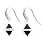 Sterling Silver Blue John Pear Drop Two Piece Set P2711 E2014