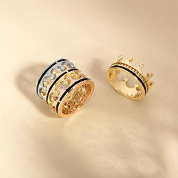 Sterling Silver Whitby Jet Diamond Tiara Band Ring. R1233 _2