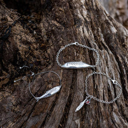 Sterling Silver Emma Stothard Silver Darling Charm Bracelet, B1203.