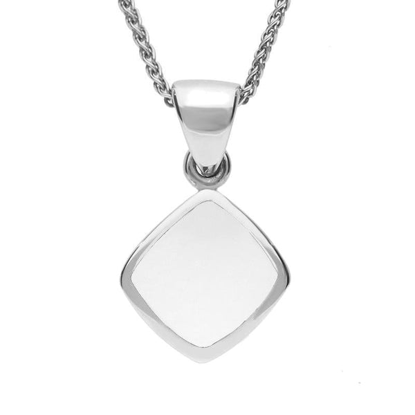 Sterling Silver Bauxite Dinky Cushion Necklace P452