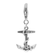 Sterling Silver Whitby Regatta Anchor Charm, G569.