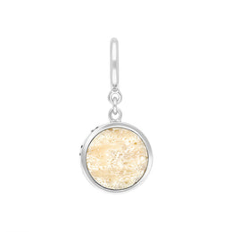 Sterling Silver Coquina Barbados Loop Charm G762