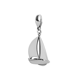 Sterling Silver Regatta Sail Boat Clip Charm