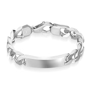 00085522 Sterling Silver Chunky Identity Bracelet, 0011BP206.