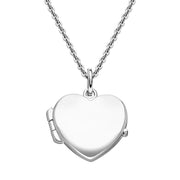 Sterling Silver Heart Keepsake Locket P2645