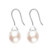 Sterling Silver Pink Pearl Bead Two Piece Set